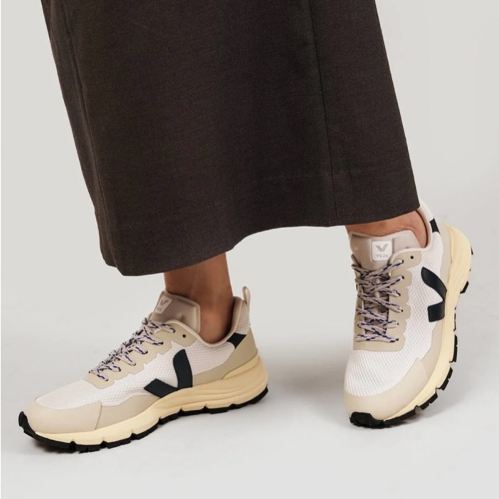 VEJA Dekkan Alveomesh Sneaker Trainer Runner US Size 5, Color Gravel Nautico